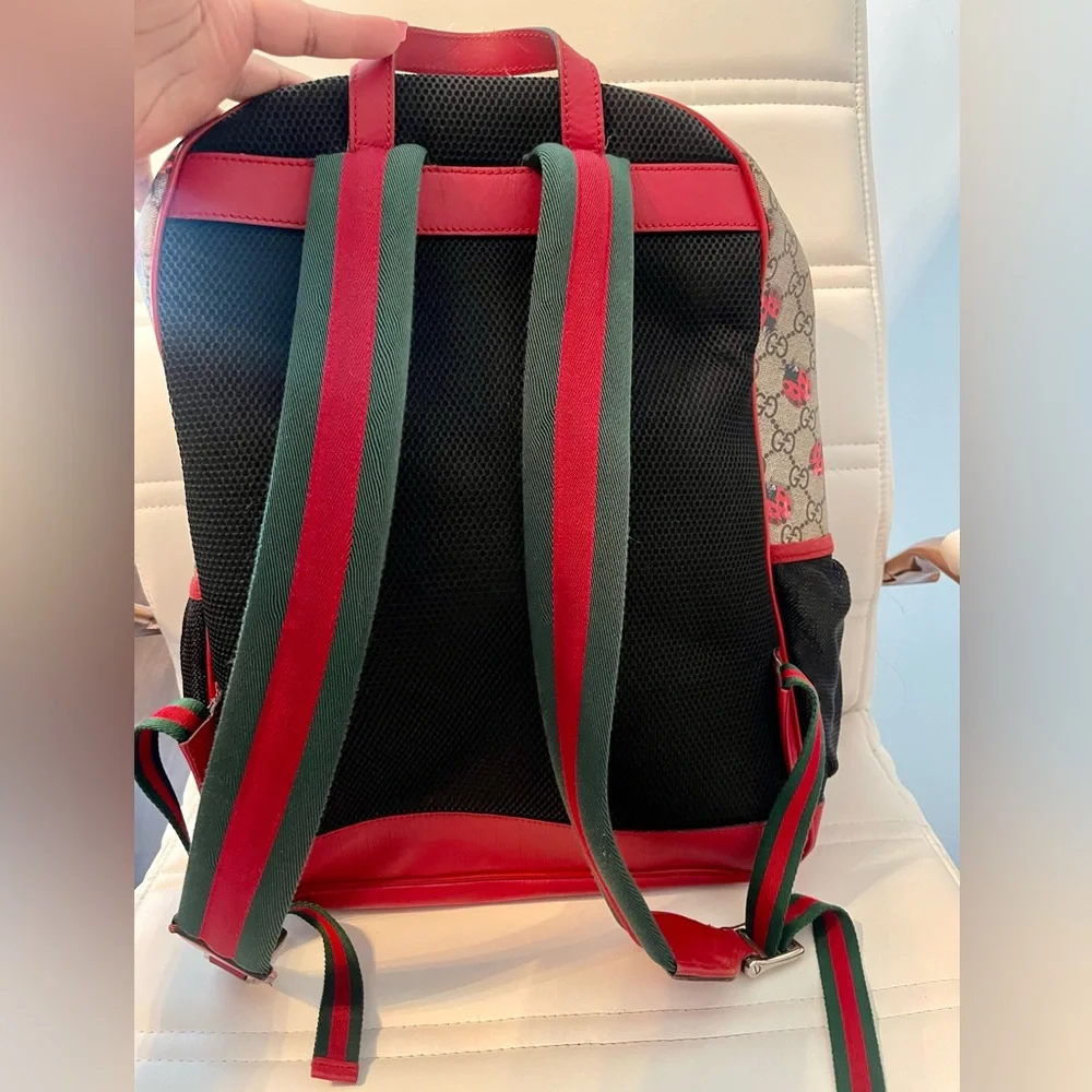 Gucci Diaper Backpack w/ Diaper Pad - Picture 3 of 4